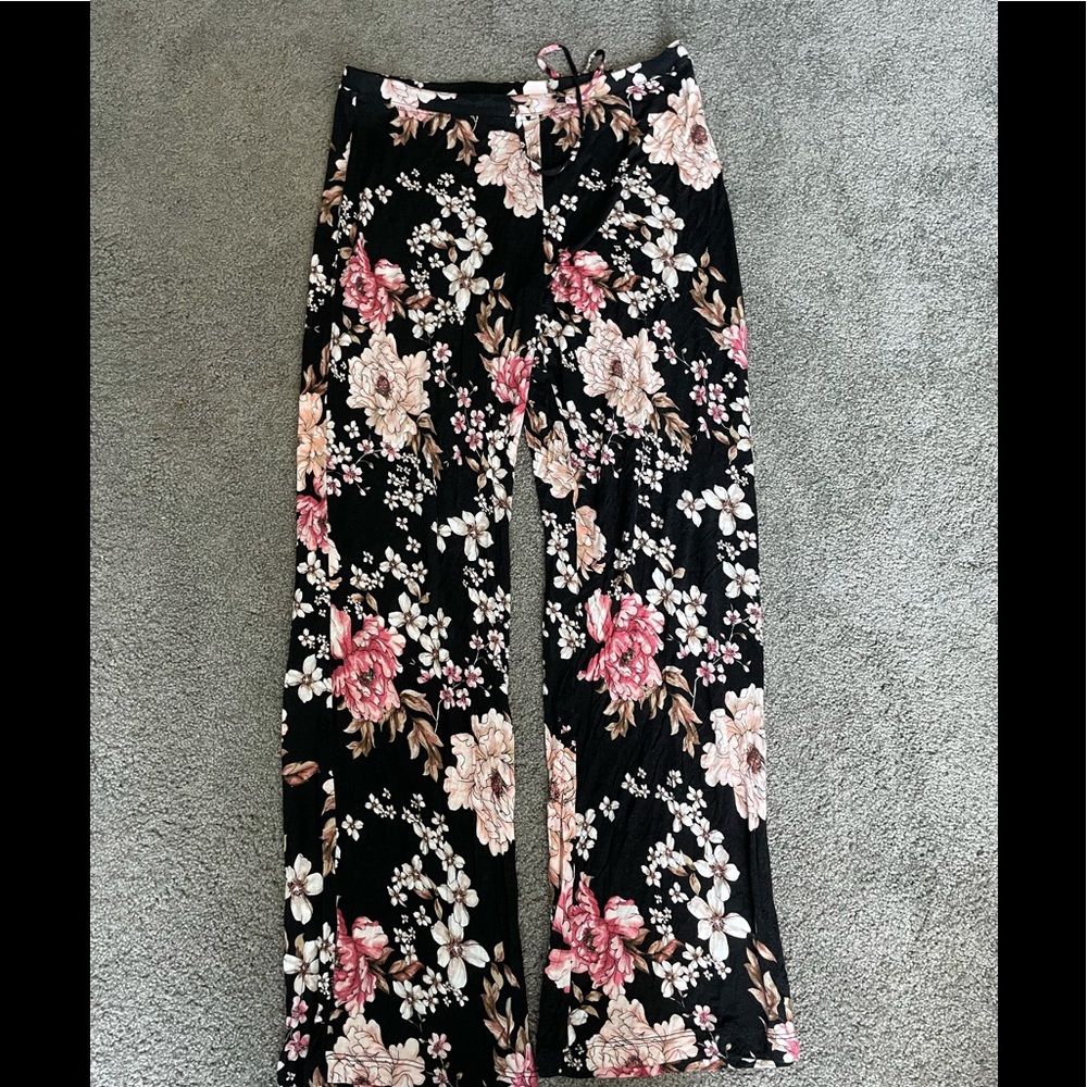 Dressy Floral Pants
